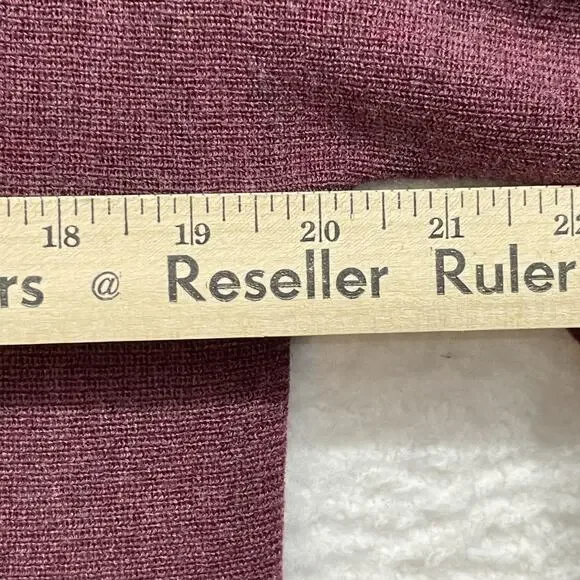 Wilfred Aritzia Sweater Womens XS Merino Wool Cropped Tie Cuff Bell Sleeve - Picture 7 of 9